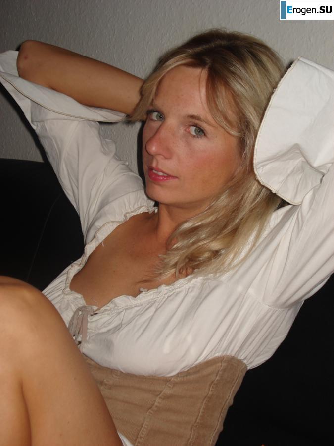 The coveted mature German woman poses for her boy. Part 2. Slide 39