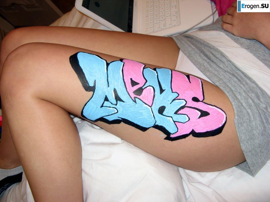 Graffiti on Girls. Slide 17