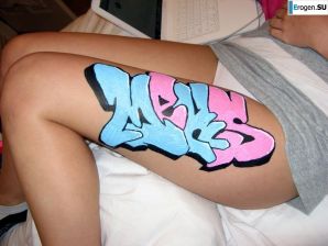 Graffiti on Girls. Thumbnail 17