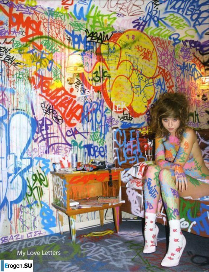 Graffiti on Girls. Part 2. Slide 39
