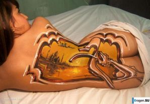 Graffiti on Girls. Part 2. Thumbnail 22