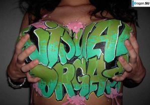 Graffiti on Girls. Part 2. Thumbnail 6