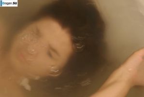The girl in the bathroom plays with wax. Thumbnail 23