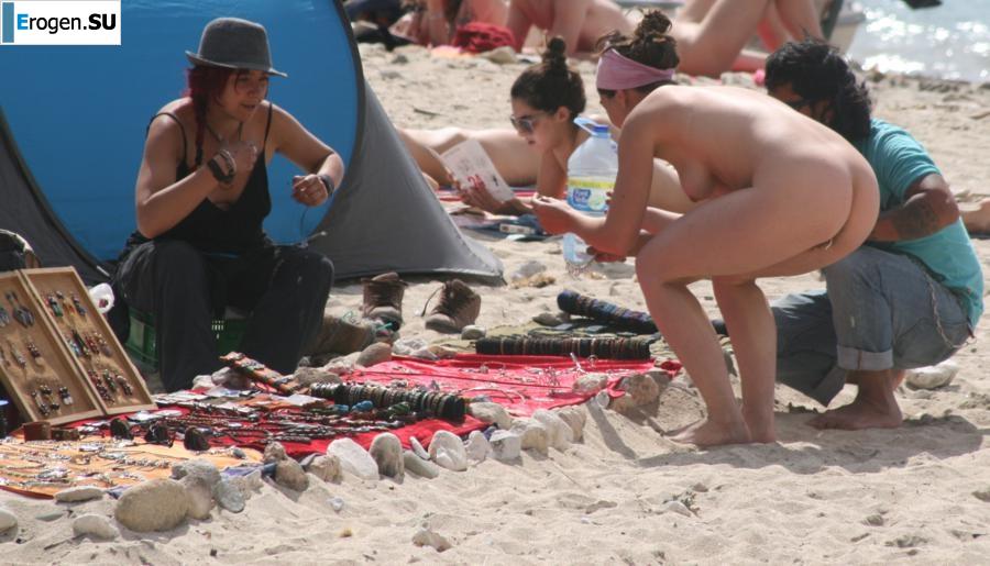 И снова хиппи. Теперь на пляжу. Часть 2. Слайд 10