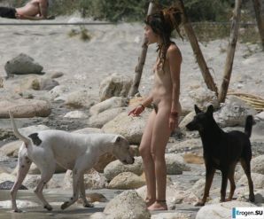 And again, hippies. Now on the beach. Part 4. Thumbnail 8