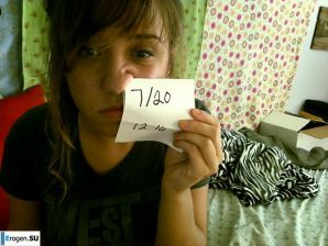 He grimaces and takes a picture of himself. Thumbnail 1