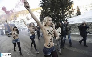 Обнажения в знак протеста. Часть 4. Миниатюра 25