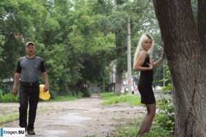 Nastya from Samara walks around the city and shows herself. Part 8. Thumbnail 7