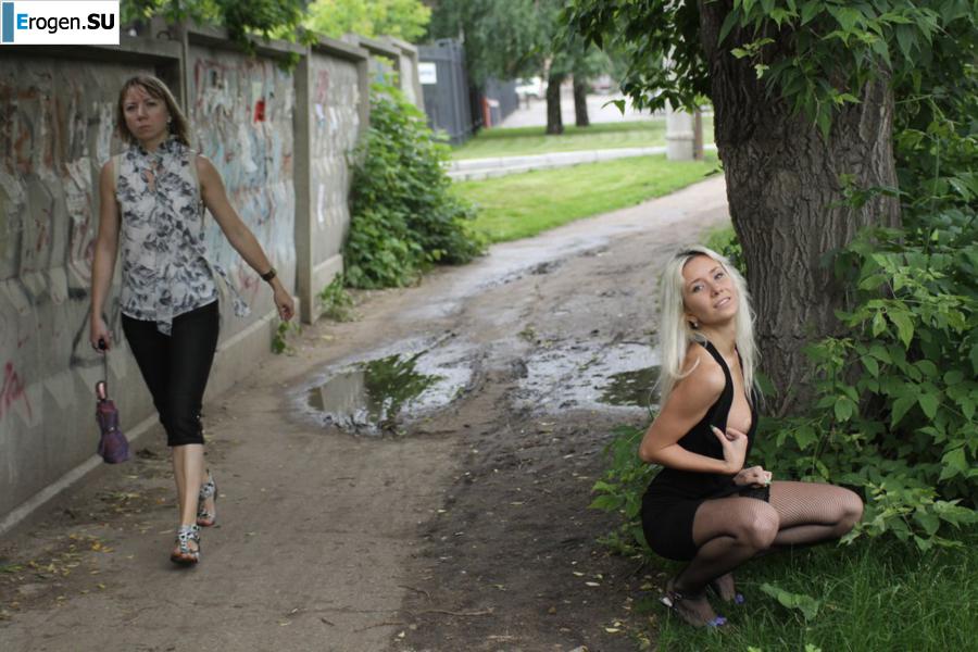 Nastya from Samara walks around the city and shows herself. Part 10. Slide 20