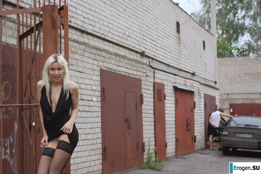 Nastya from Samara walks around the city and shows herself. Part 10. Slide 9