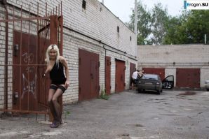 Nastya from Samara walks around the city and shows herself. Part 10. Thumbnail 11