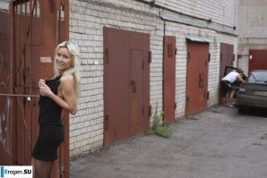 Nastya from Samara walks around the city and shows herself. Part 10. Thumbnail 5