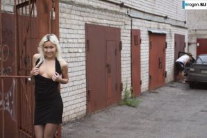 Nastya from Samara walks around the city and shows herself. Part 10. Thumbnail 6