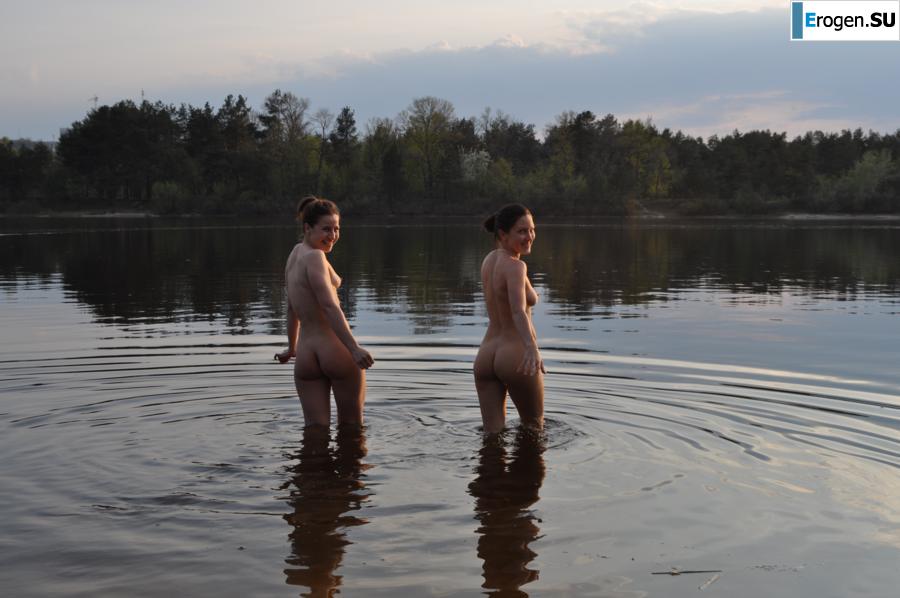 Ukrainian nudists in the summer. Slide 16