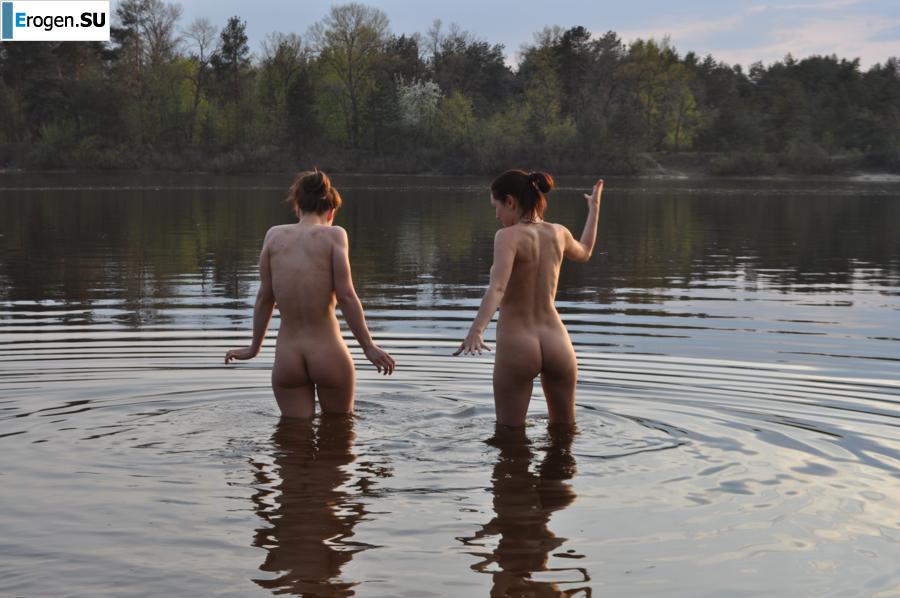 Ukrainian nudists in the summer. Slide 17