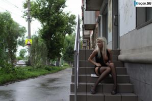 Nastya from Samara walks around the city and shows herself. Part 12. Thumbnail 3