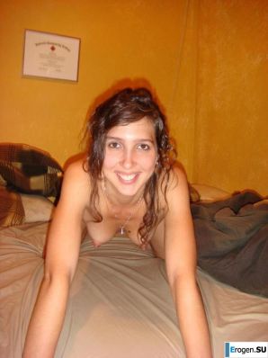 Smiling brunette with everlasting nipples. Part 2. Thumbnail 2
