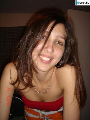 Smiling brunette with everlasting nipples. Part 2. Thumbnail 24