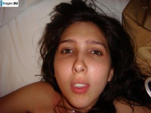 Smiling brunette with everlasting nipples. Part 4. Thumbnail 19