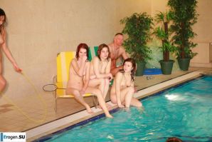 Czech nudists in the pool. Part 3. Thumbnail 11