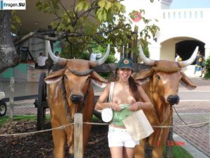 Smiling brunette with everlasting nipples. Part 6. Thumbnail 4