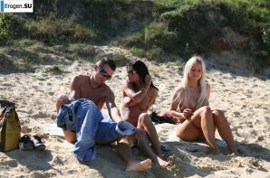 Three nudists on the riverbank. Part 2. Thumbnail 6
