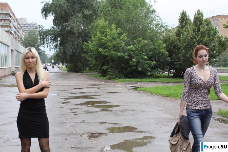Nastya from Samara walks around the city and shows herself. Part 18. Photo 38