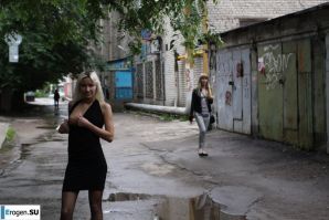 Nastya from Samara walks around the city and shows herself. Part 19. Thumbnail 2