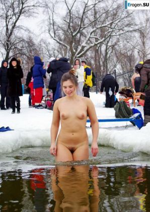 Ukrainian nudists in winter. Part 4. Thumbnail 12