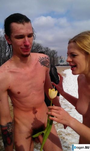 Ukrainian nudists in winter. Part 4. Thumbnail 19