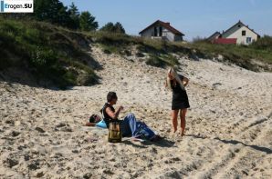 Three nudists on the riverbank. Part 4. Thumbnail 17