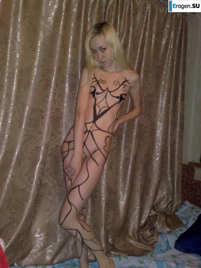 Slender Russian Blonde. Part 3. Slide 23