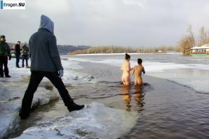 Ukrainian nudists in winter. Part 5. Thumbnail 13
