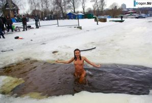 Ukrainian nudists in winter. Part 5. Thumbnail 35
