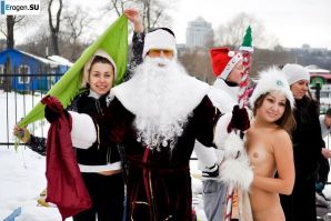 Ukrainian nudists in winter. Part 5. Thumbnail 4