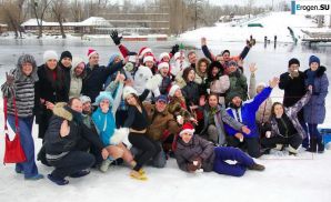 Ukrainian nudists in winter. Part 6. Thumbnail 14