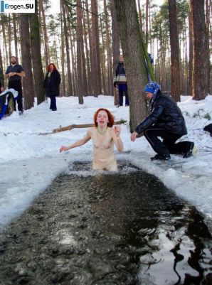 Ukrainian nudists in winter. Part 6. Thumbnail 33