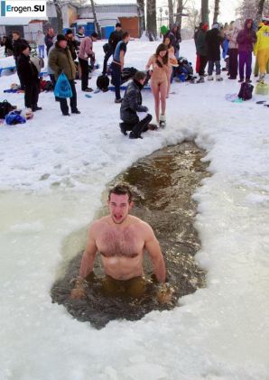 Ukrainian nudists in winter. Part 6. Thumbnail 9