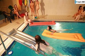 Czech nudists in the pool. Part 4. Thumbnail 1