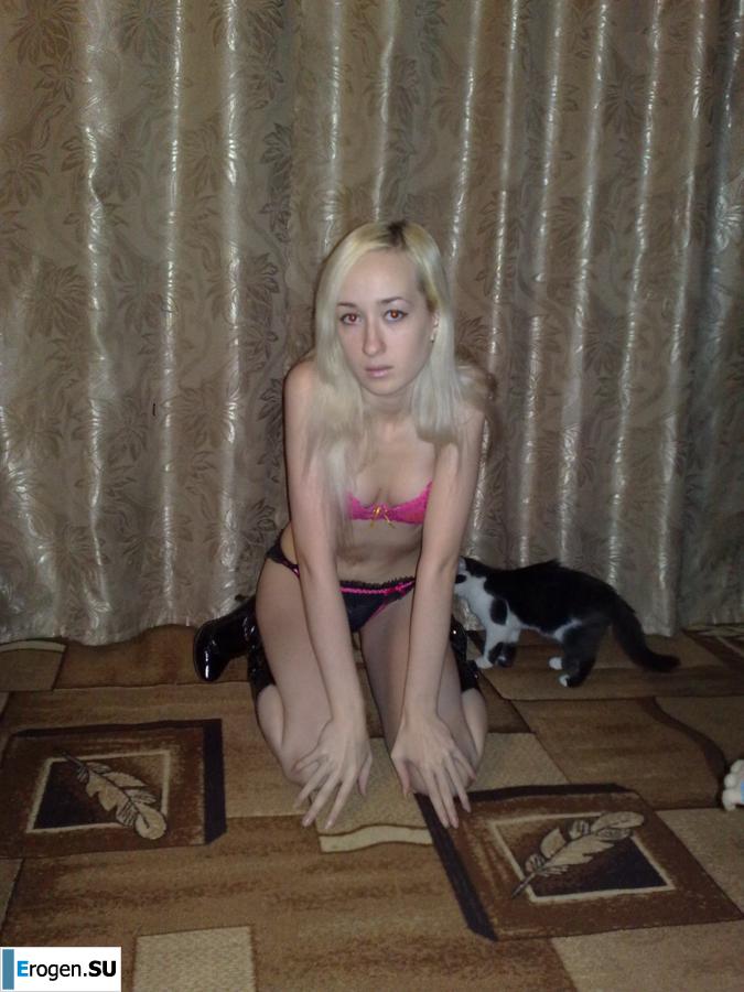 Худенькая русская блонда. Часть 6. Слайд 42