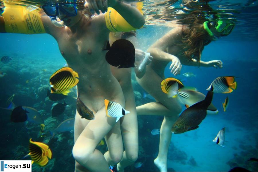 underwater girls. Slide 31