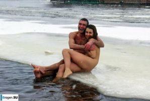 Ukrainian nudists in winter. Part 7. Thumbnail 19