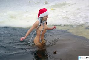 Ukrainian nudists in winter. Part 7. Thumbnail 29