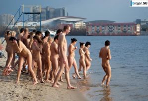 Ukrainian nudists in winter. Part 7. Thumbnail 9