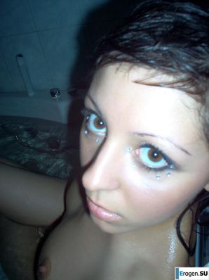Charming brunette in a home and studio photo shoot. Part 2. Thumbnail 1