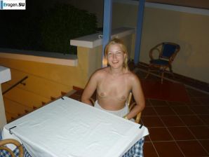 Blonde Exhibitionist without Tits. Part 3. Thumbnail 38