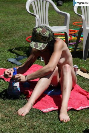 Nudists fell into childhood. Part 3. Thumbnail 23