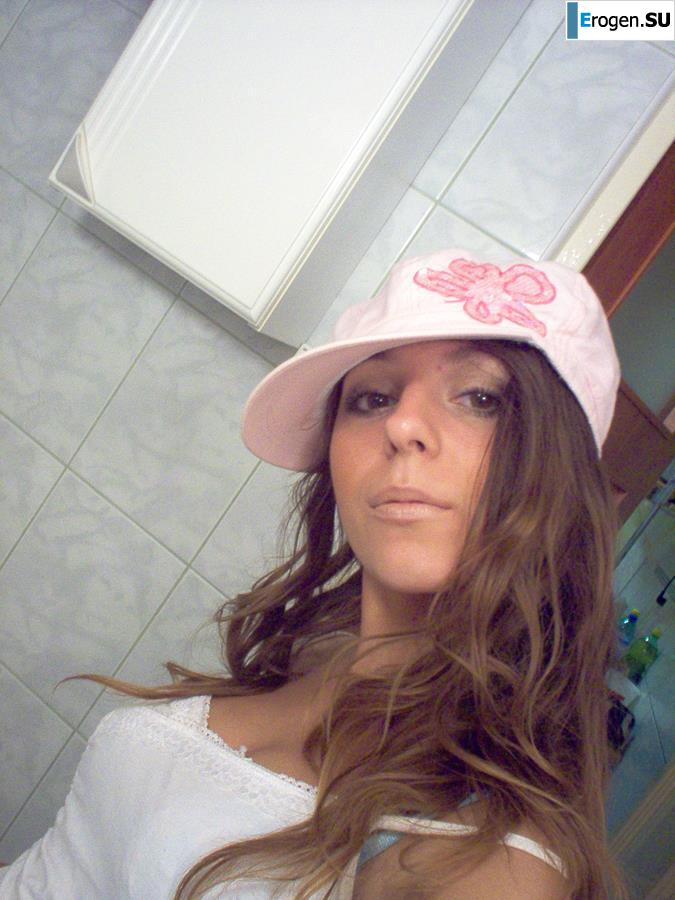 Charming brunette in a home and studio photo shoot. Part 3. Slide 23