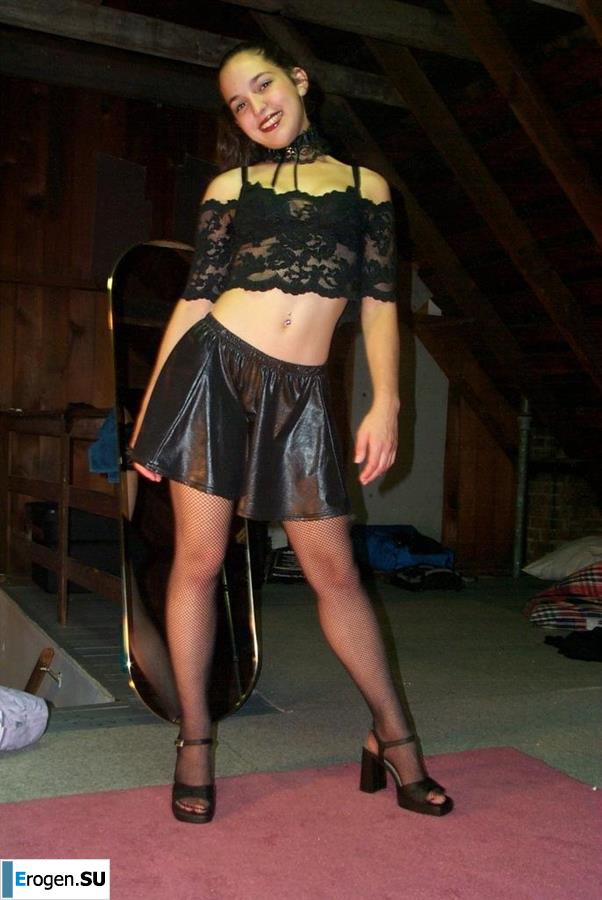 Almost retro-archive of the depraved brunette. Part 2. Slide 8