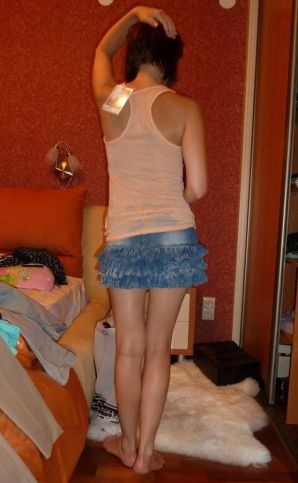Russian babe with small breasts. Part 3. Thumbnail 11